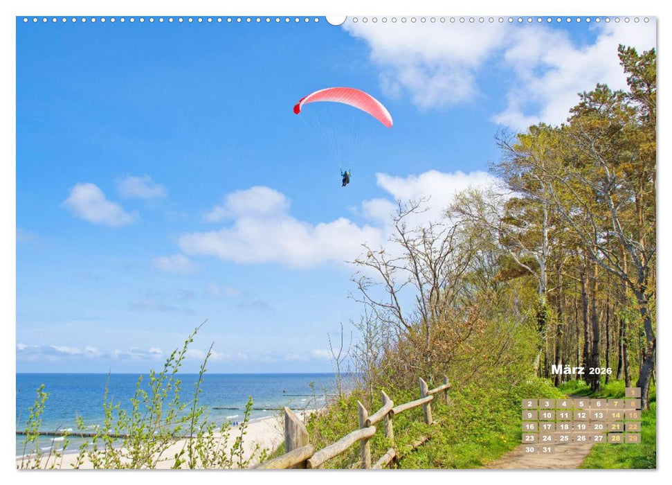 Paragliding: Der Traum vom Fliegen (CALVENDO Premium Wandkalender 2026)