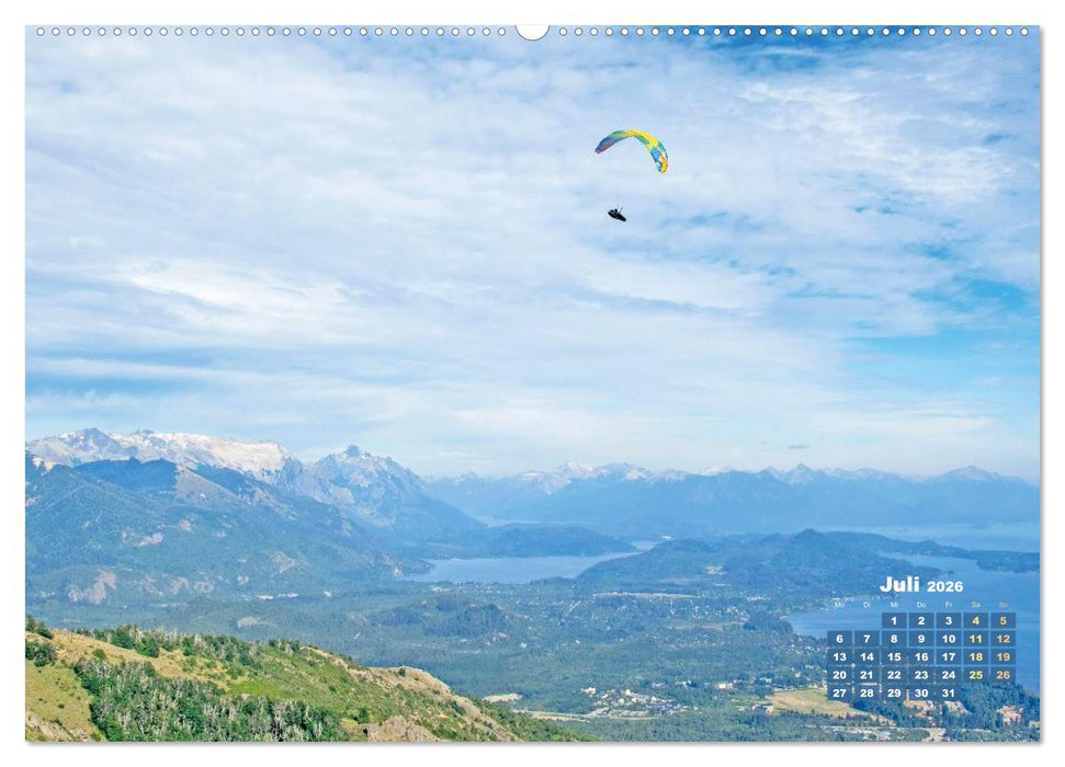 Paragliding: Der Traum vom Fliegen (CALVENDO Premium Wandkalender 2026)