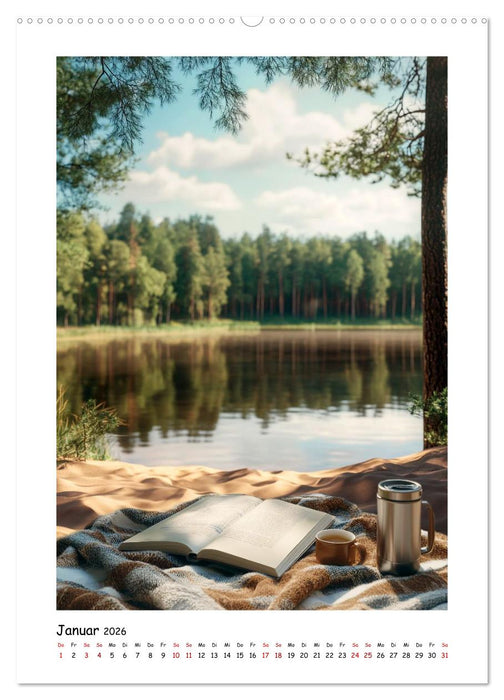 Ein Zuhause aus Worten (CALVENDO Wandkalender 2026)