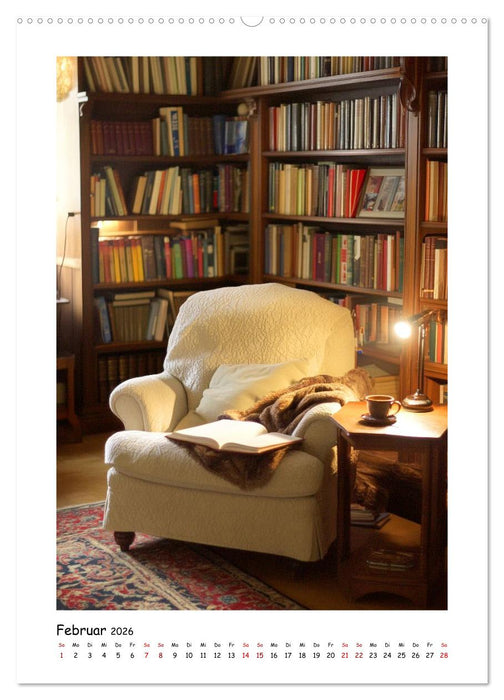Ein Zuhause aus Worten (CALVENDO Premium Wandkalender 2026)