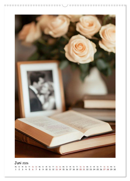 Ein Zuhause aus Worten (CALVENDO Premium Wandkalender 2026)