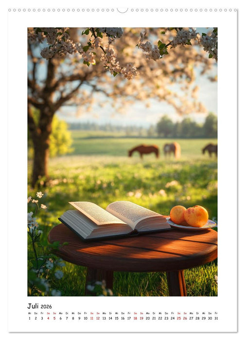 Ein Zuhause aus Worten (CALVENDO Premium Wandkalender 2026)