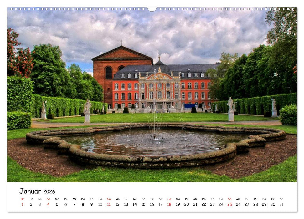Eine Perle an der Mosel - Trier (CALVENDO Premium Wandkalender 2026)