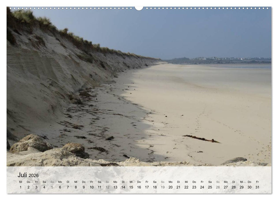 Bretagne - Wildnis Finistère (CALVENDO Premium Wandkalender 2026)