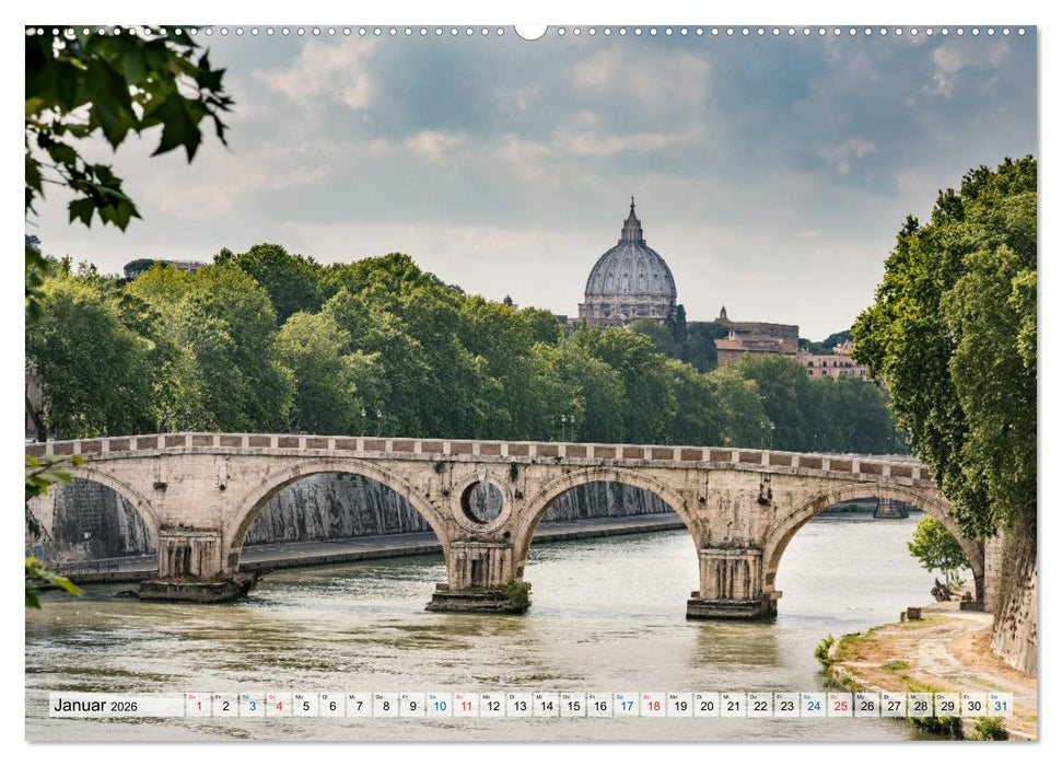 Roma (CALVENDO Premium Wandkalender 2026)