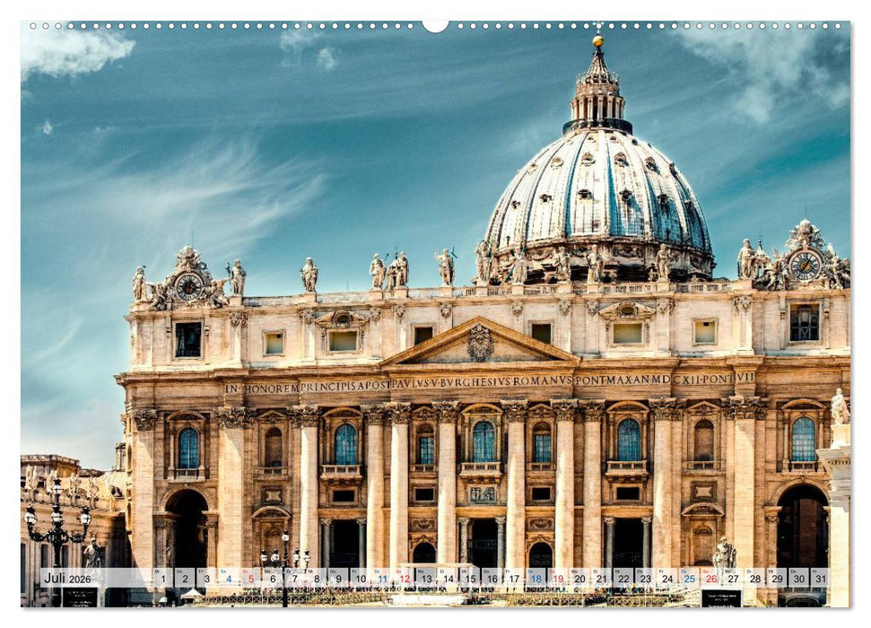 Roma (CALVENDO Premium Wandkalender 2026)