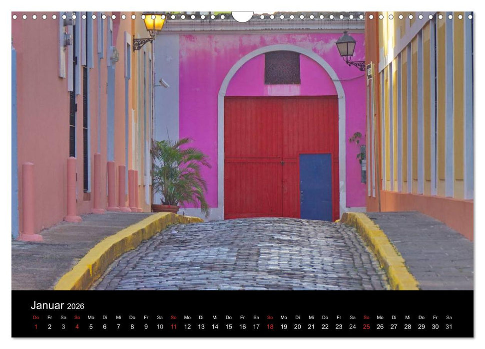 Trauminsel Puerto Rico (CALVENDO Wandkalender 2026)