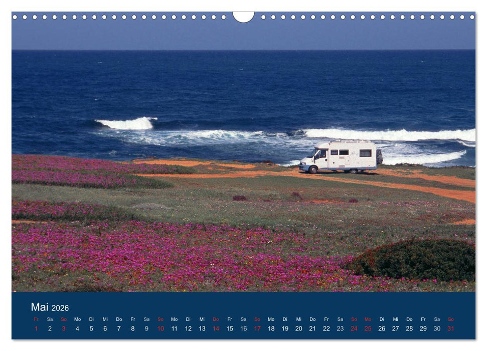Wohnmobil-Reisen (CALVENDO Wandkalender 2026)