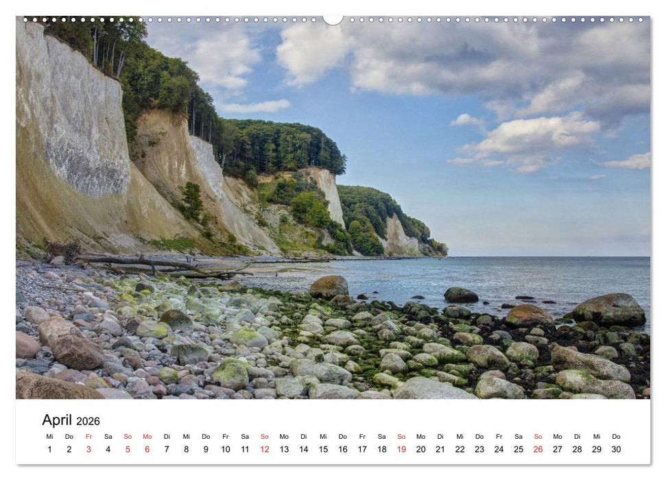 Der Hochuferweg im Jasmund Nationalpark (CALVENDO Premium Wandkalender 2026)