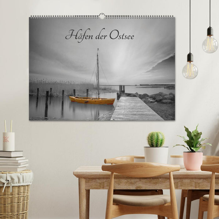 Häfen der Ostsee (CALVENDO Wandkalender 2026)