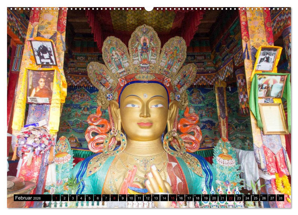 Buddhistisches Klein-Tibet (CALVENDO Premium Wandkalender 2026)