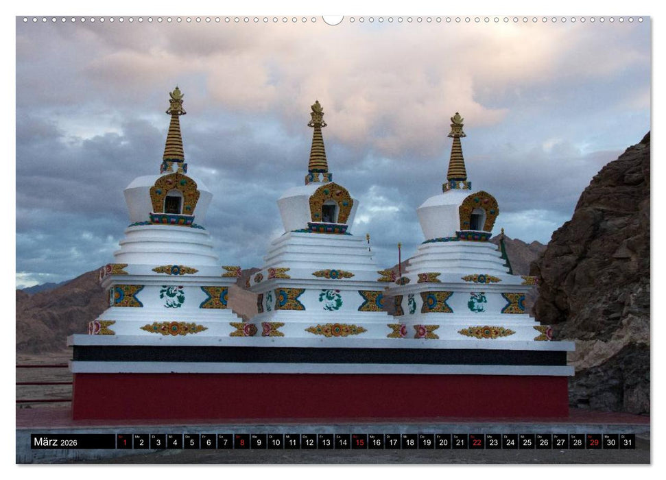Buddhistisches Klein-Tibet (CALVENDO Premium Wandkalender 2026)