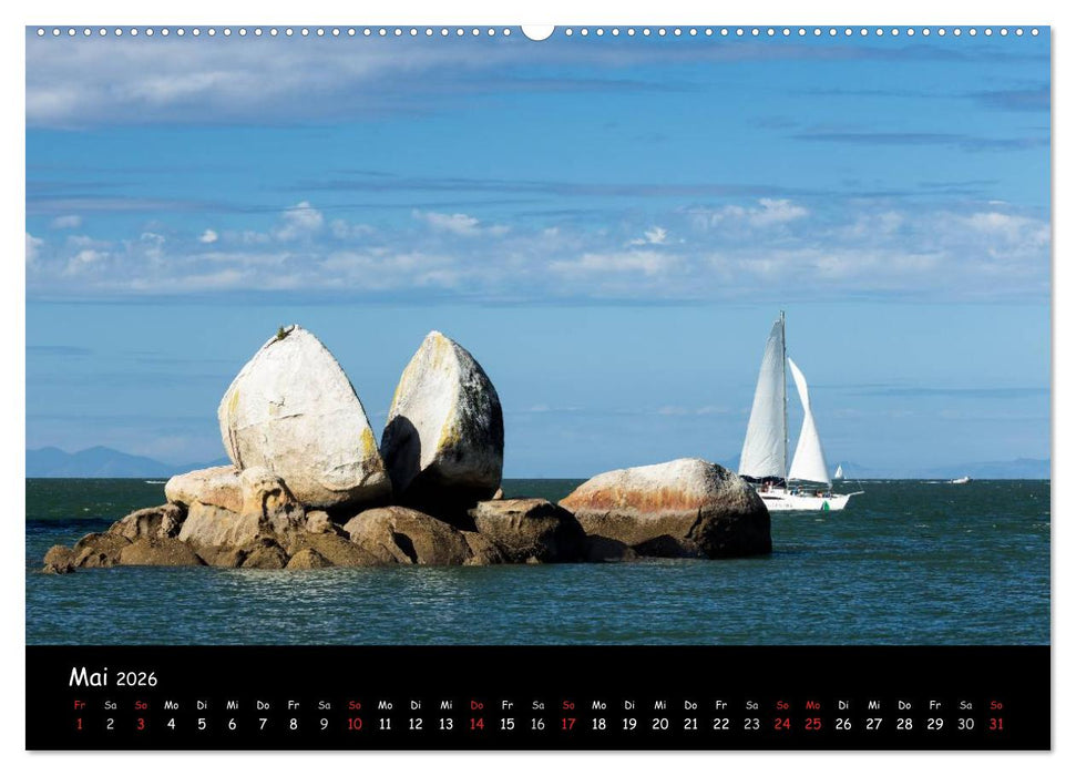 Sehnsucht nach Neuseeland (CALVENDO Premium Wandkalender 2026)
