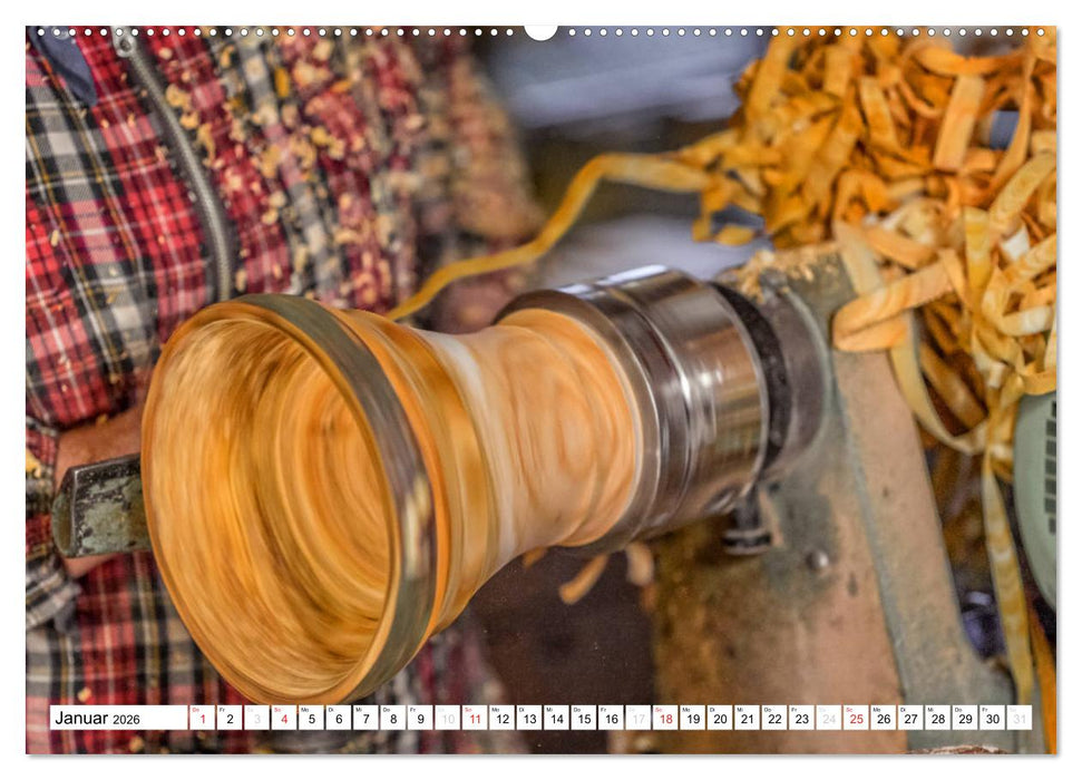 Holz enttäuscht nie (CALVENDO Premium Wandkalender 2026)