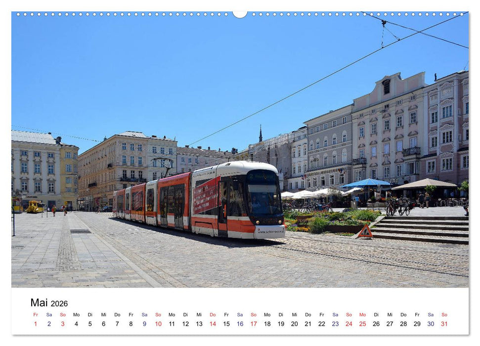 Straßenbahnen in Europa (CALVENDO Premium Wandkalender 2026)