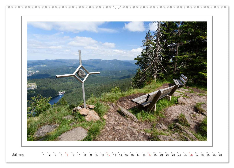 Rund um den Großen Arber (CALVENDO Premium Wandkalender 2026)