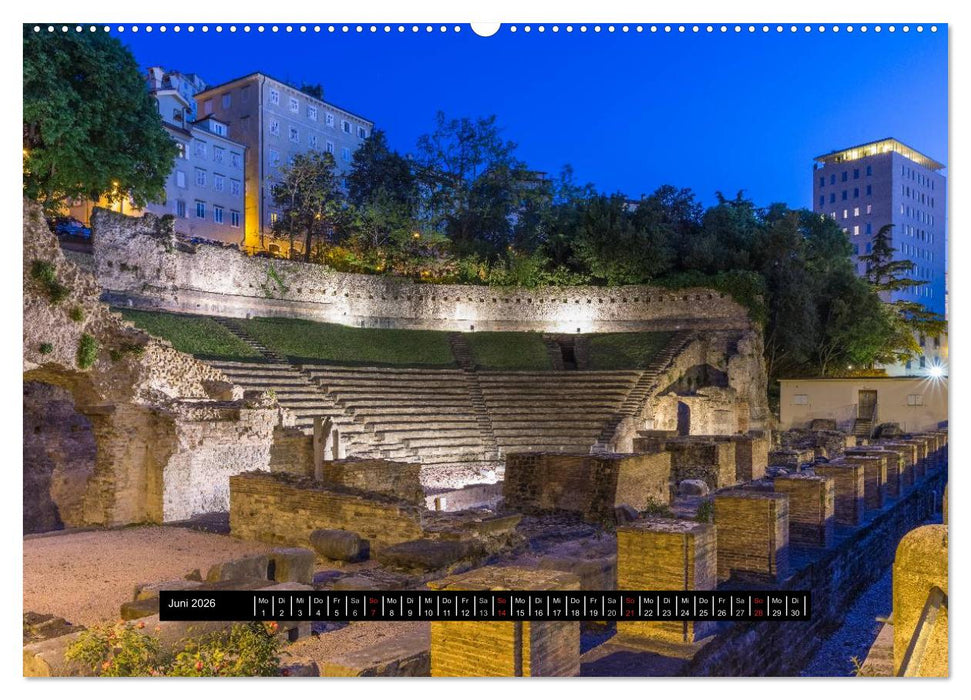 Triest - Stimmungen und Ansichten (CALVENDO Premium Wandkalender 2026)