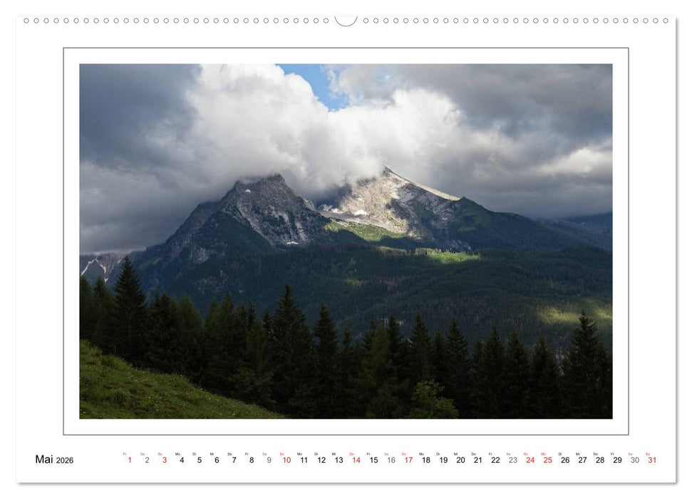 Rund um den Watzmann (CALVENDO Wandkalender 2026)