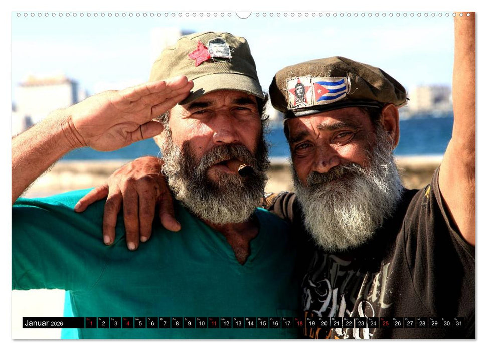 Kuba - Rhythmus, Rum und Revolution (CALVENDO Premium Wandkalender 2026)