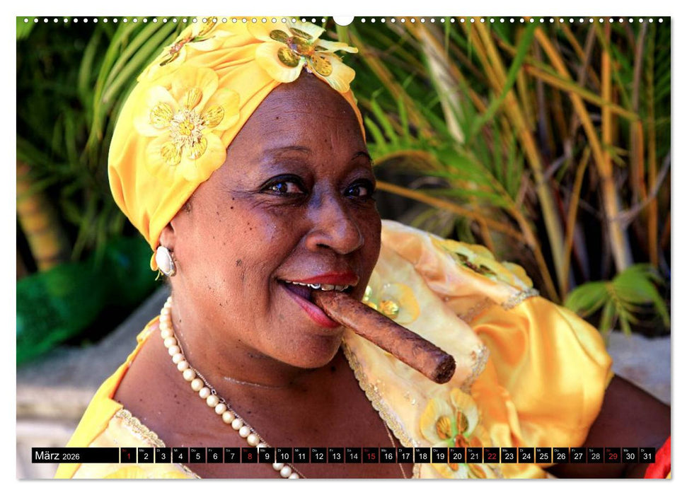 Kuba - Rhythmus, Rum und Revolution (CALVENDO Premium Wandkalender 2026)