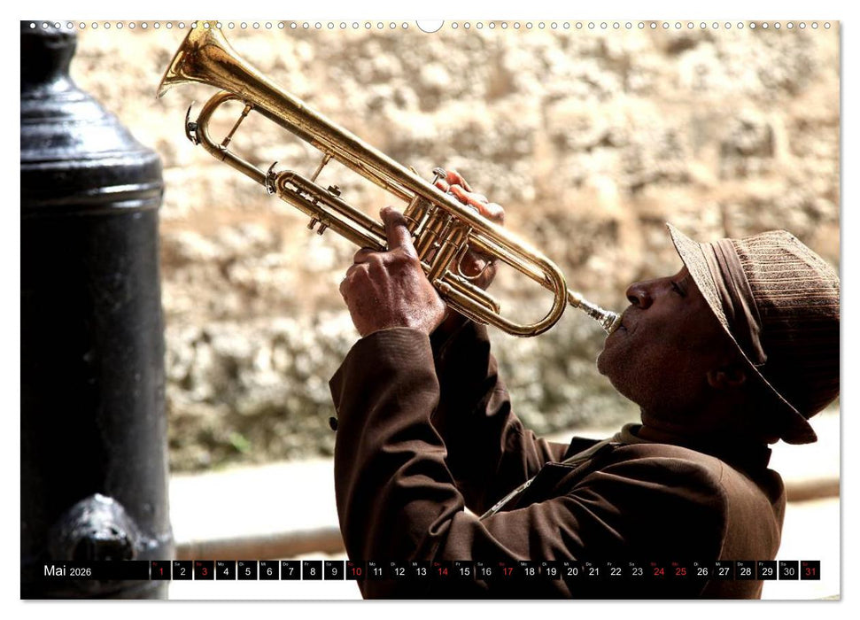 Kuba - Rhythmus, Rum und Revolution (CALVENDO Premium Wandkalender 2026)