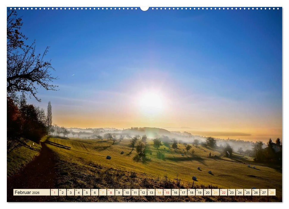 Bodensee - "Die Dörfer sind wie ein Garten ..." (Rainer Maria Rilke) (CALVENDO Premium Wandkalender 2026)