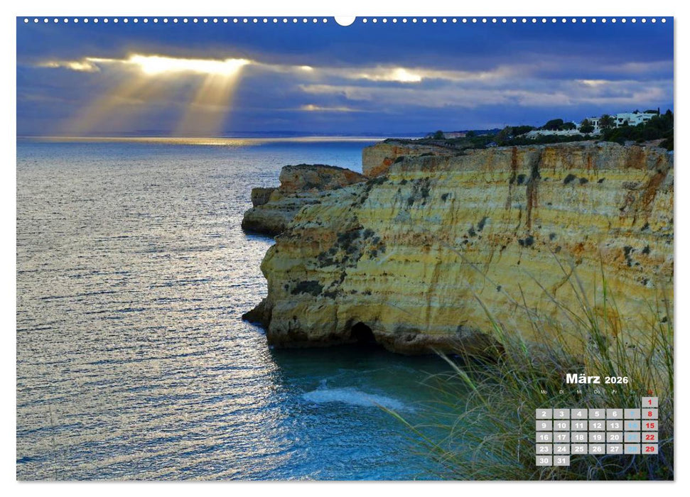 Portugals Traumküste Algarve (CALVENDO Premium Wandkalender 2026)
