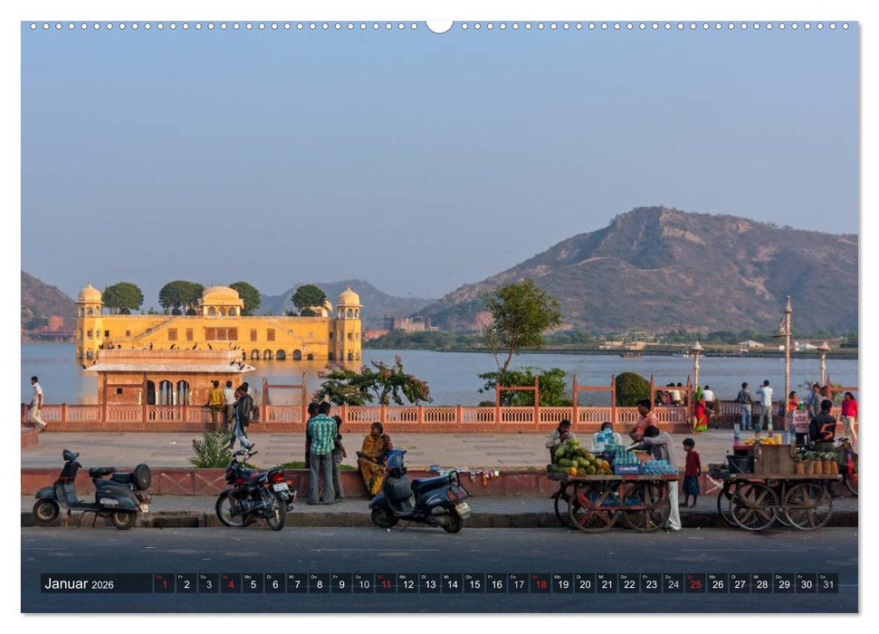 Indien, Rajasthan (CALVENDO Premium Wandkalender 2026)