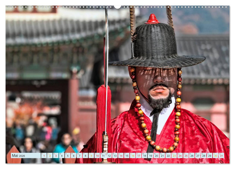 Südkorea - Hightech und viel Tradition (CALVENDO Premium Wandkalender 2026)