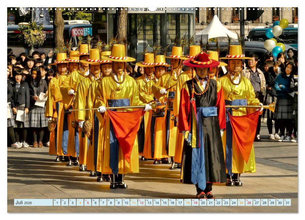Südkorea - Hightech und viel Tradition (CALVENDO Premium Wandkalender 2026)