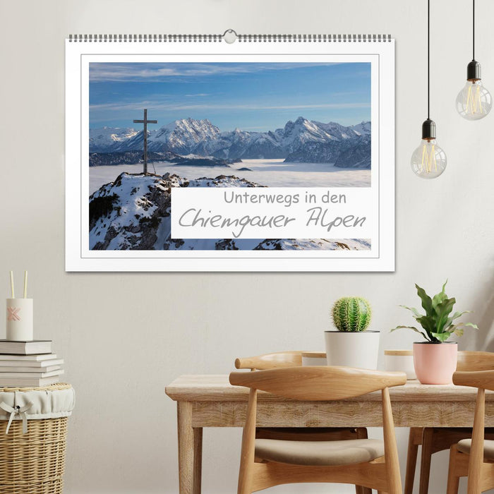 Unterwegs in den Chiemgauer Alpen (CALVENDO Wandkalender 2026)
