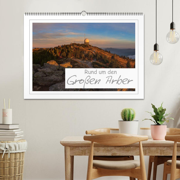 Rund um den Großen Arber (CALVENDO Wandkalender 2026)