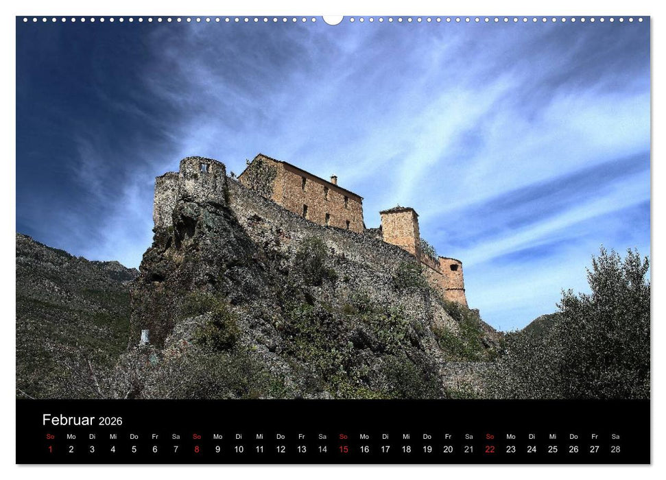 Korsika - Mediterrane Vielfalt (CALVENDO Premium Wandkalender 2026)