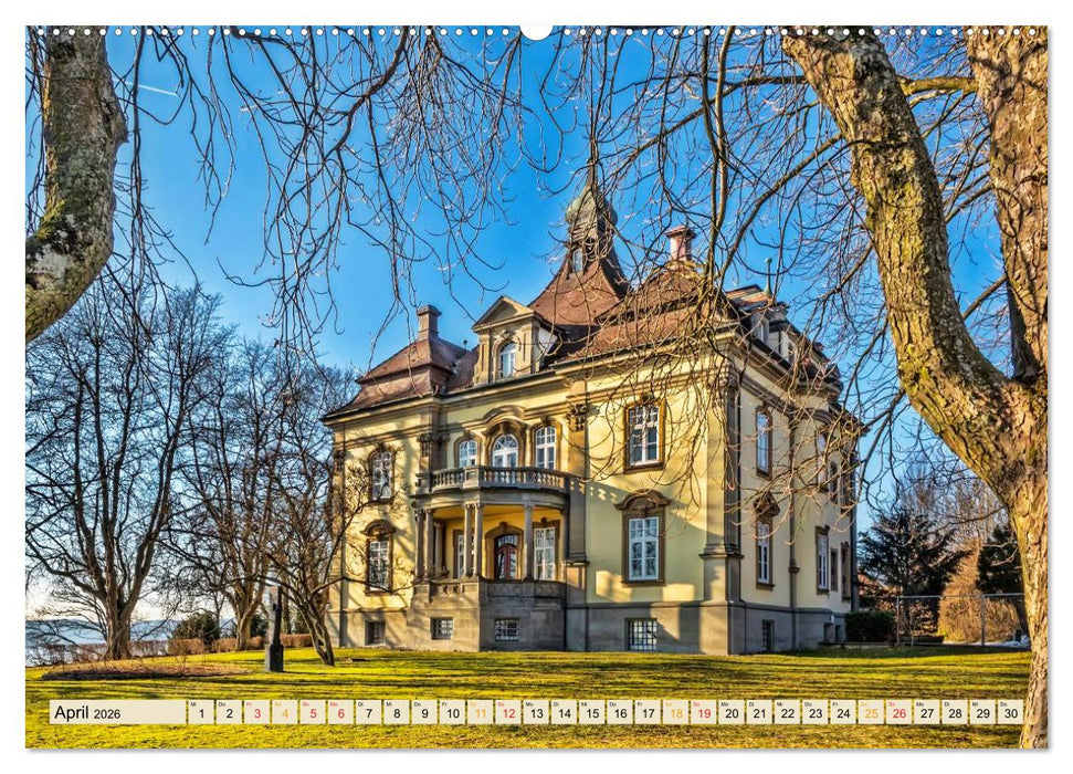 Bodensee - "Die Dörfer sind wie ein Garten ..." (Rainer Maria Rilke) (CALVENDO Wandkalender 2026)