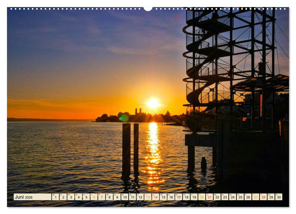 Bodensee - "Die Dörfer sind wie ein Garten ..." (Rainer Maria Rilke) (CALVENDO Wandkalender 2026)