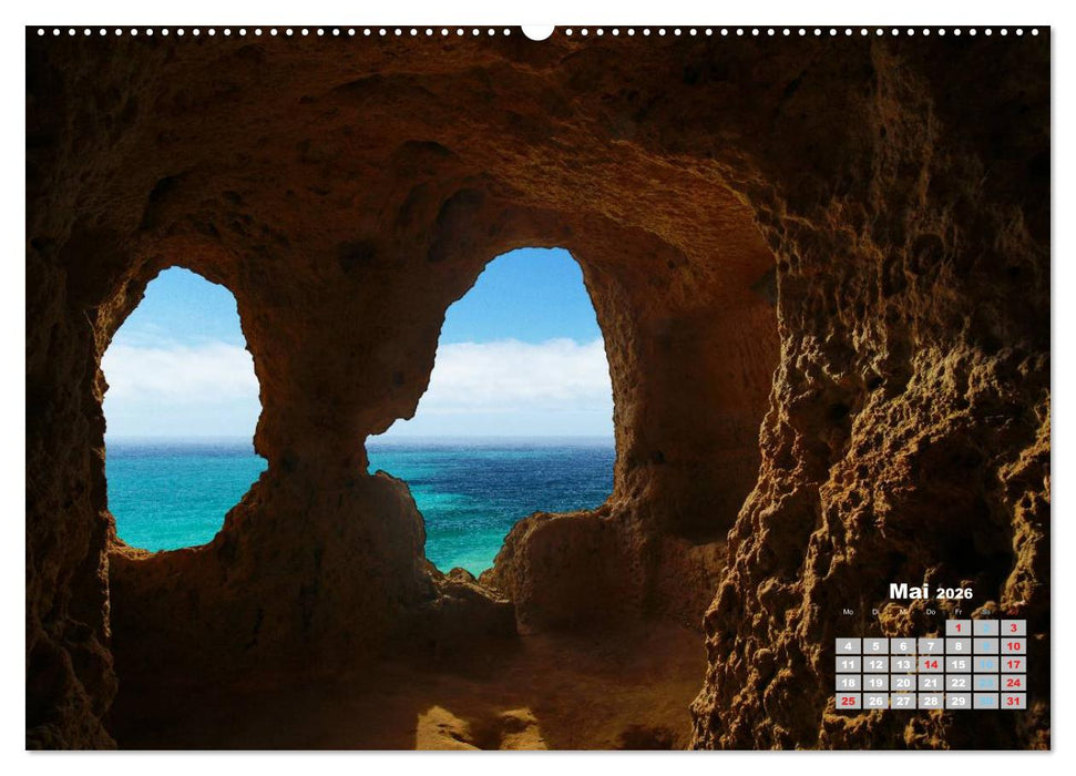 Portugals Traumküste Algarve (CALVENDO Wandkalender 2026)