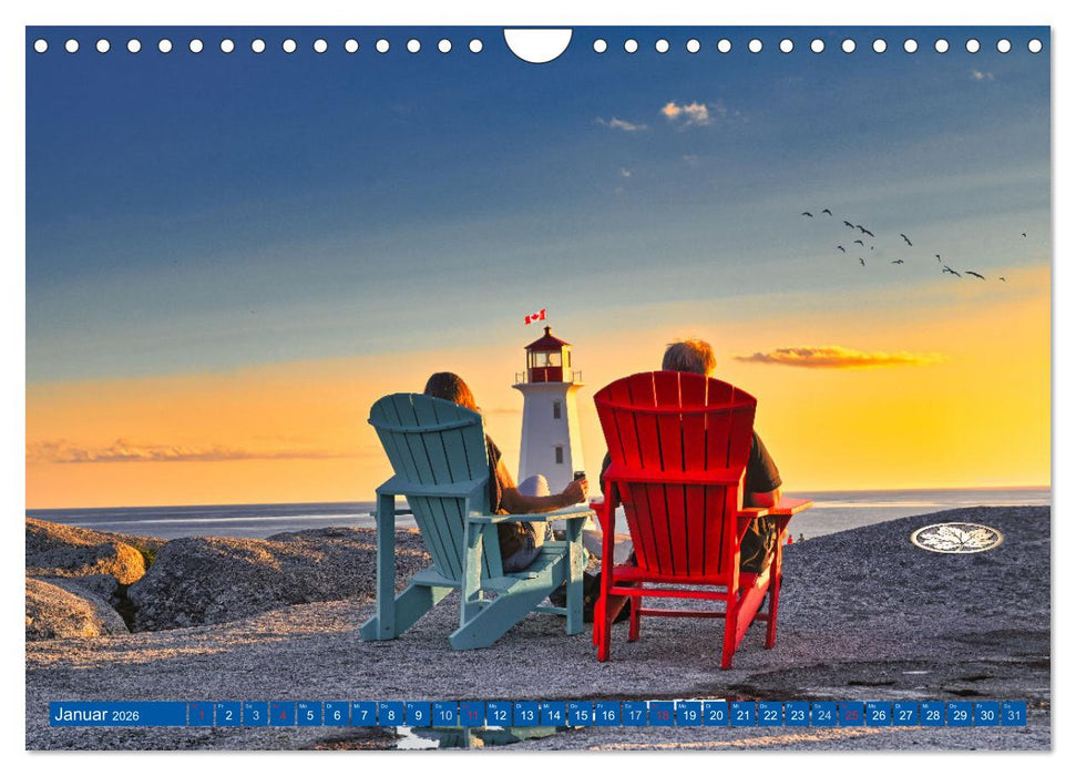 KANADA - Der maritime Osten (CALVENDO Wandkalender 2026)