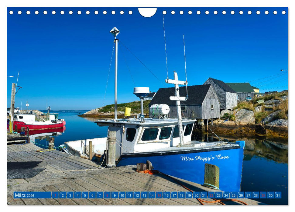 KANADA - Der maritime Osten (CALVENDO Wandkalender 2026)