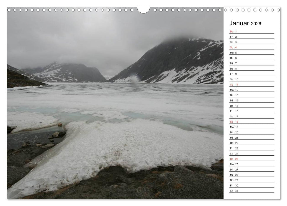 Norwegen und seine Schönheiten 2026 (CALVENDO Wandkalender 2026)