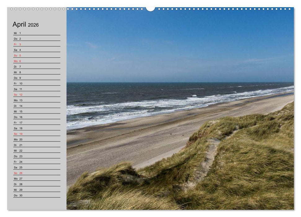 Dänemark - Umgebung von Hvide Sande (CALVENDO Premium Wandkalender 2026)