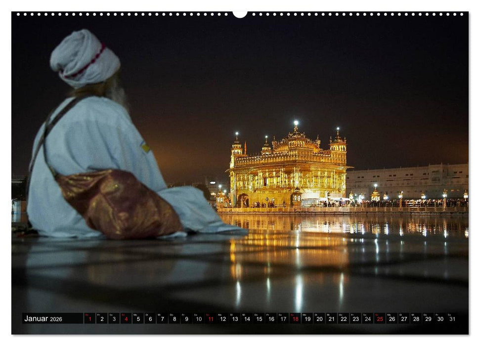 Exotisches Indien (CALVENDO Premium Wandkalender 2026)