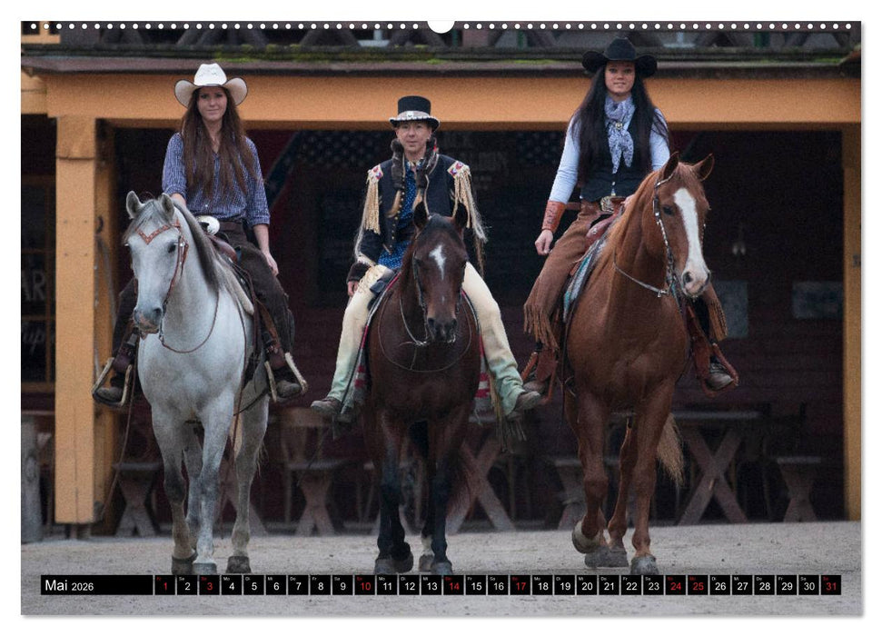Bayerisches Western Gefühl (CALVENDO Premium Wandkalender 2026)