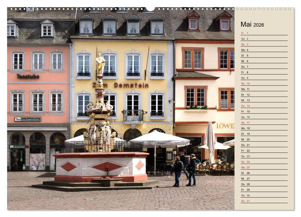 TRIER an der Mosel (CALVENDO Premium Wandkalender 2026)