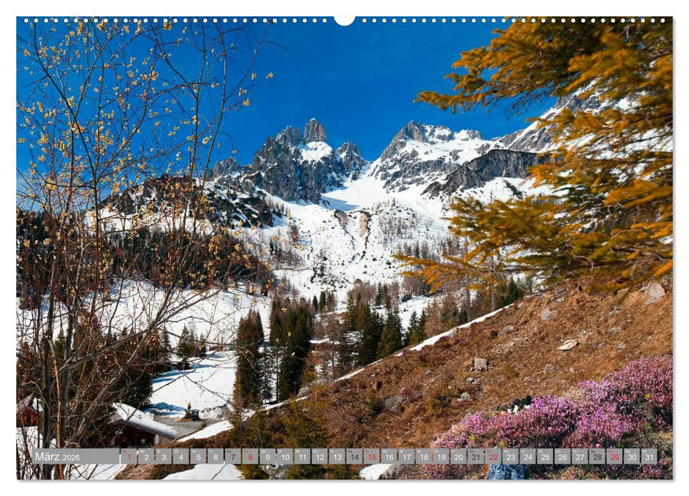 Die Bischofsmütze im schönen Salzburger Land (CALVENDO Premium Wandkalender 2026)