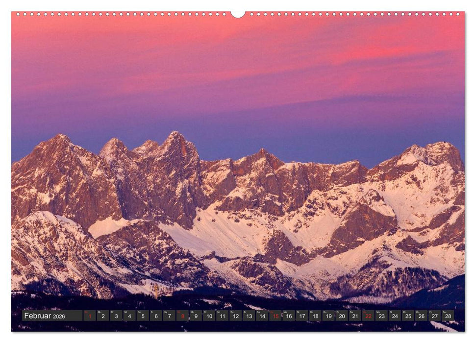 Der Hohe Dachstein (CALVENDO Premium Wandkalender 2026)