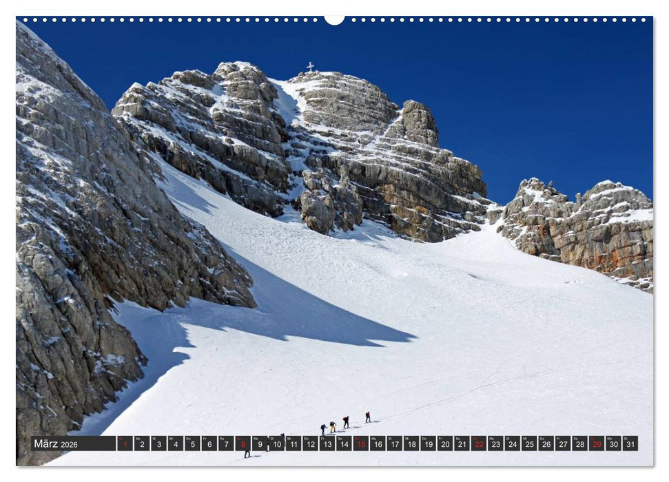 Der Hohe Dachstein (CALVENDO Premium Wandkalender 2026)