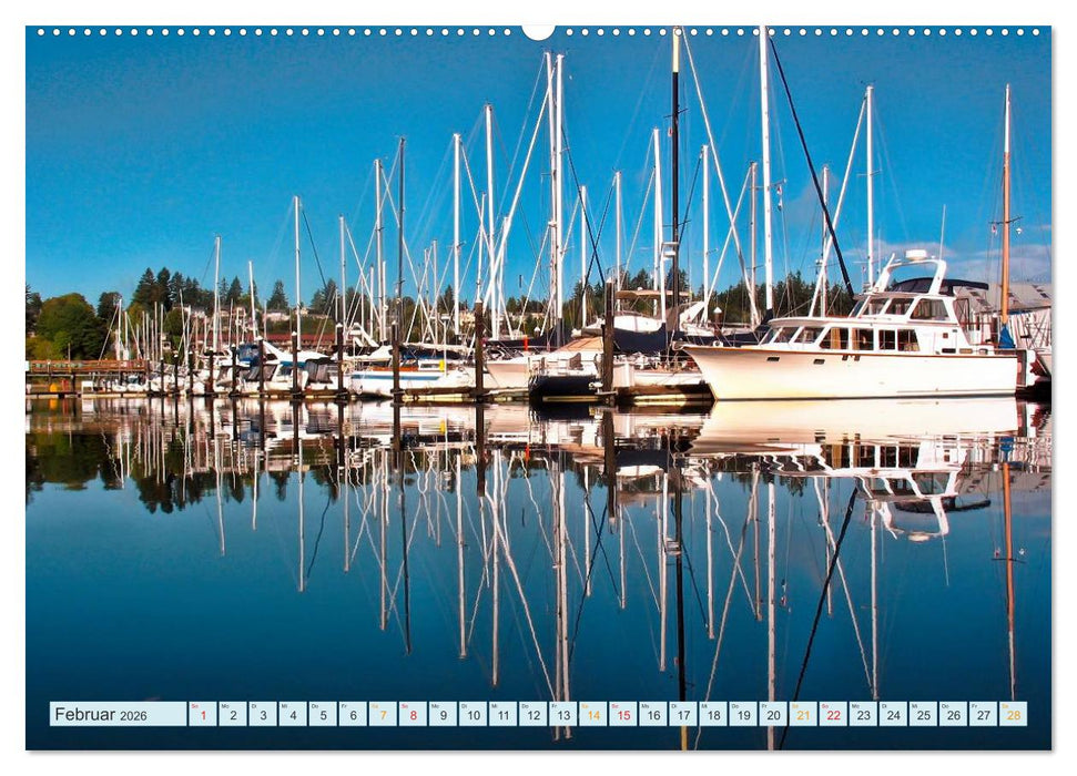 Segeln, Freiheit erleben (CALVENDO Premium Wandkalender 2026)