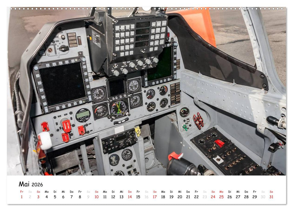 Flight deck - das beste Büro (CALVENDO Premium Wandkalender 2026)