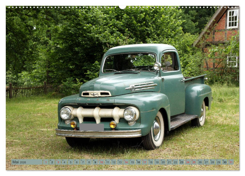 Historische Nutzfahrzeuge (CALVENDO Premium Wandkalender 2026)