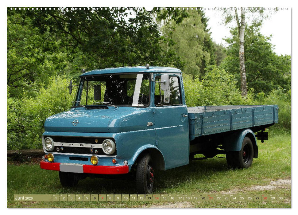 Historische Nutzfahrzeuge (CALVENDO Premium Wandkalender 2026)